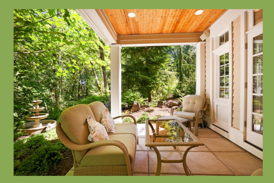 Outdoor patio