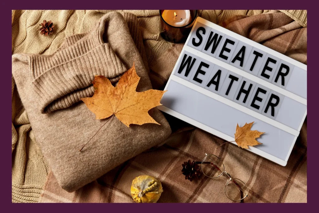 Sweater Weather Fall Sign